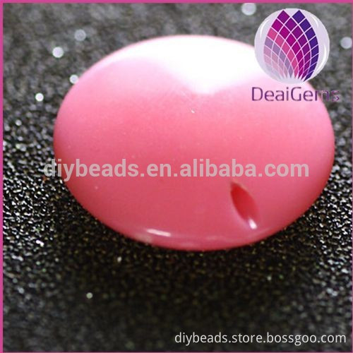 20x4mm round mix color acrylic loose beads